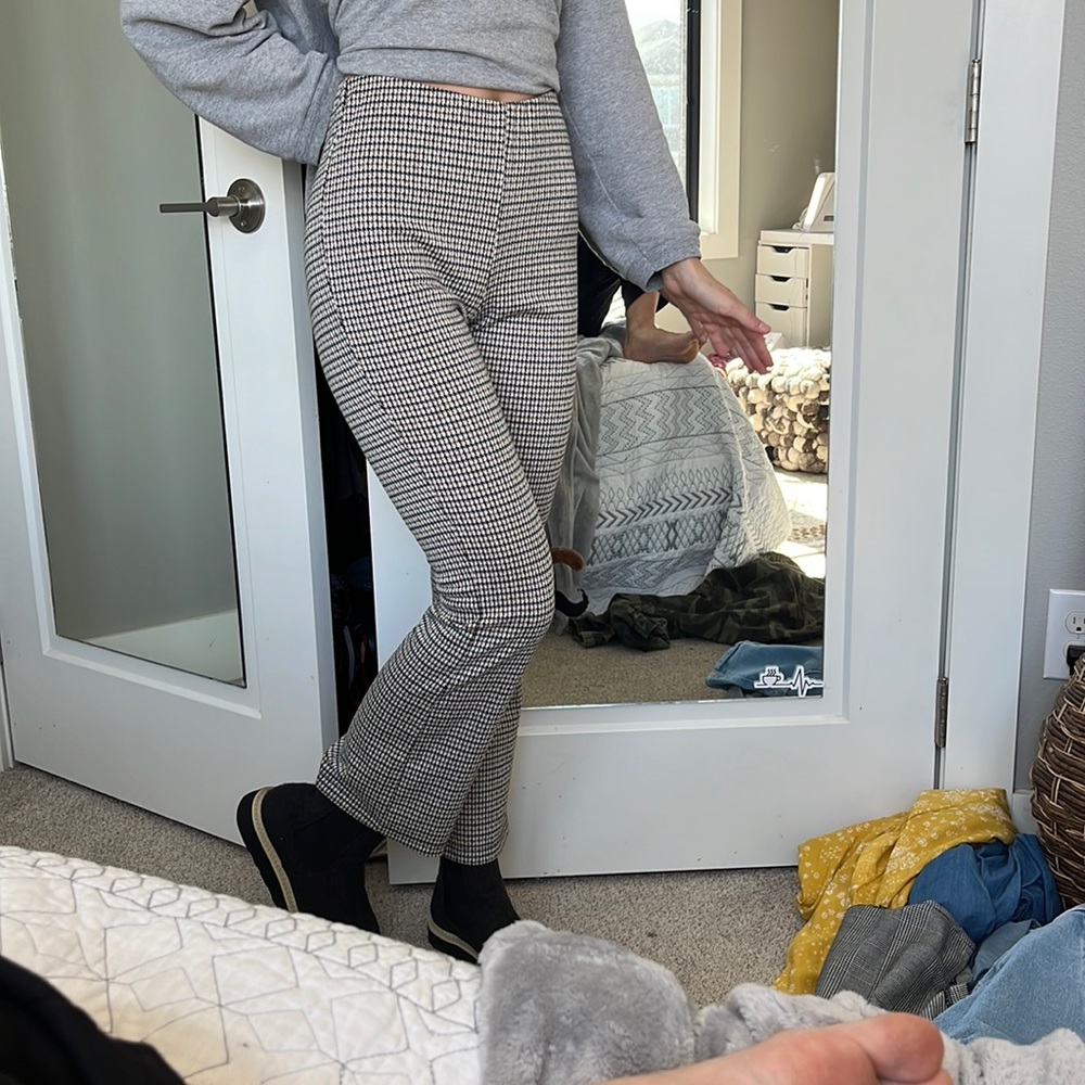 Plaid Dress Pants